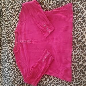 Simple pink long sleeve